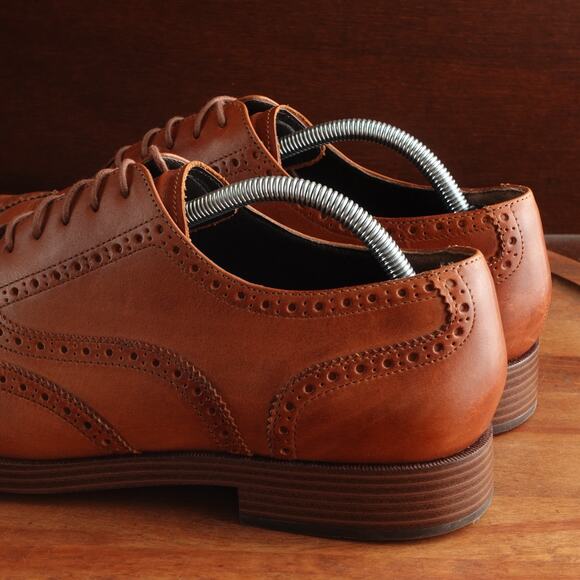 Cole Haan Oxfords Mens SZ 10.5 Brown Wingtip Leather Business Casual Shoe C24153 main image 4